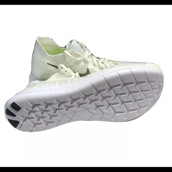Nike Free RN Flyknit 2017 Running Shoes Sail 9 - Picture 6 of 7
